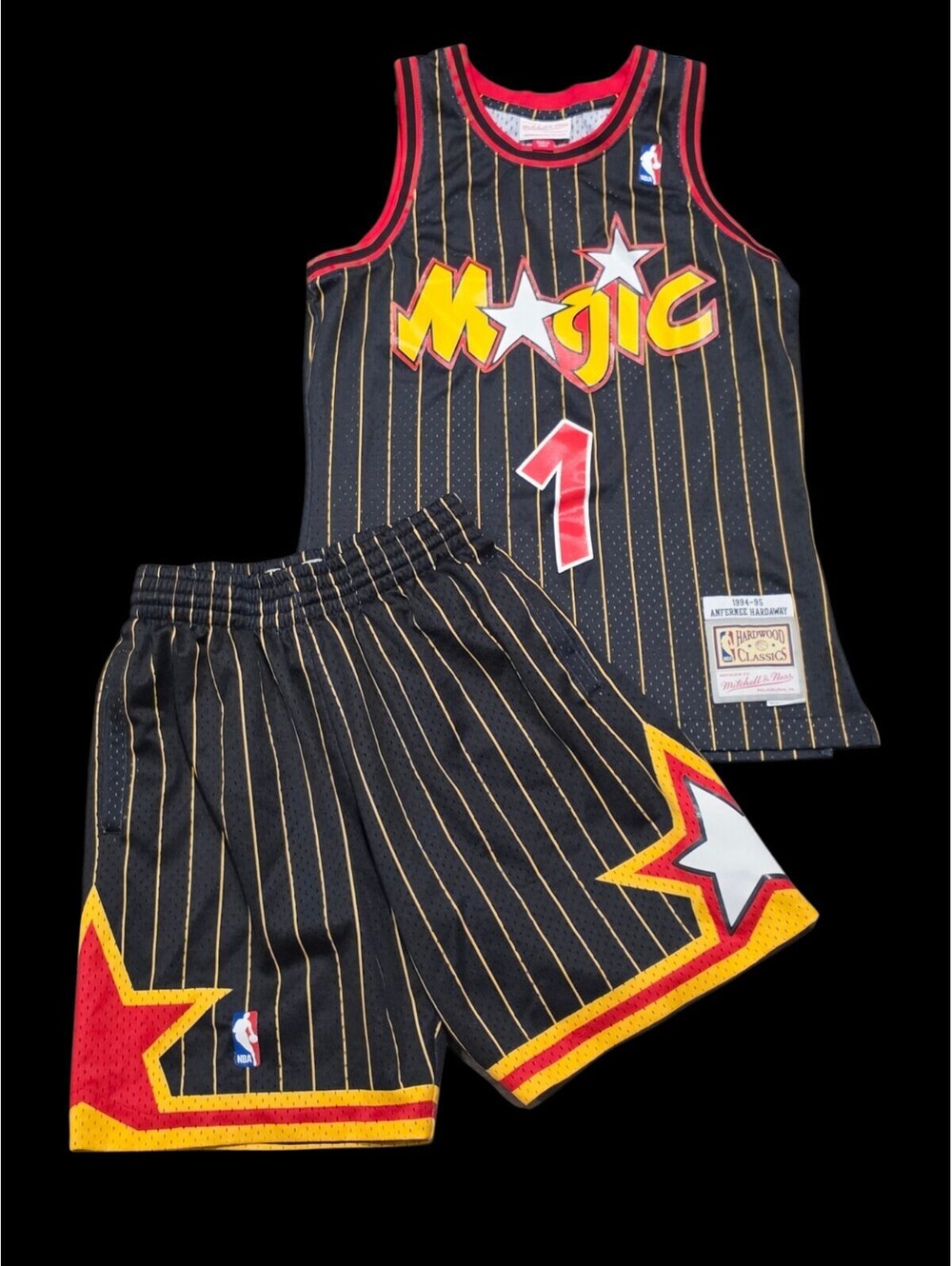 Mitchell & Ness Penny Hardaway Orlando Magic Jersey & Shorts Set Mens S